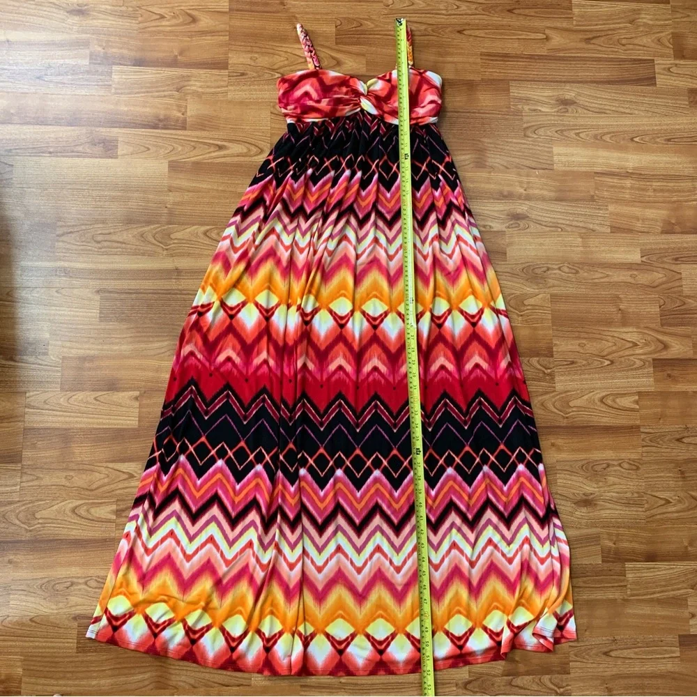 Bisou Bisou Michelle Bohbot maxi dress